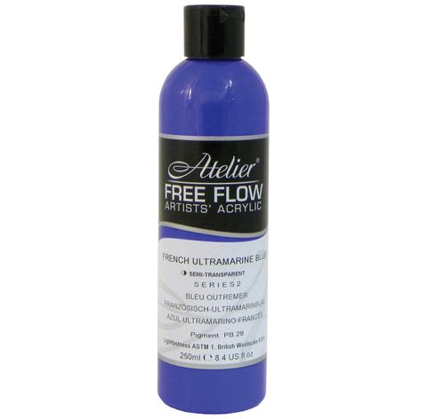 Atelier Free Flow French Ultramarine Blue S2 250ml