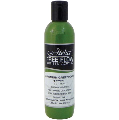 Atelier Free Flow Chromium Green Oxide S2 250ml