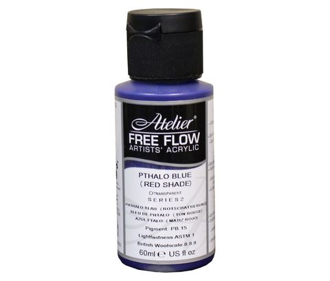 Atelier Free Flow Pthalo Blue (Red Shade) S2 60ml