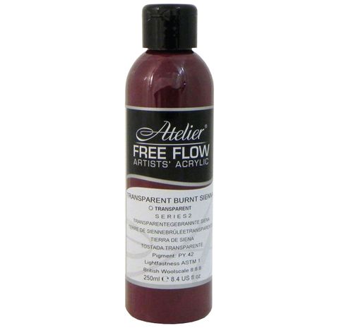 Atelier Free Flow Transparent Burnt Sienna S2 250m