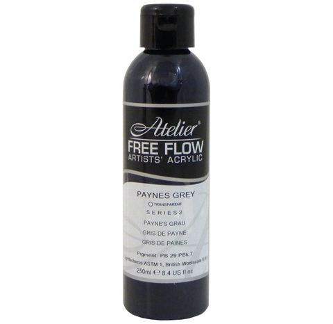 Atelier Free Flow Paynes Grey S2 250ml