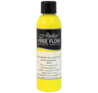 Atelier Free Flow Arylamide Yellow Light S3 250ml