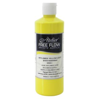 Atelier Free Flow Arylamide Yellow Light S3 500ml