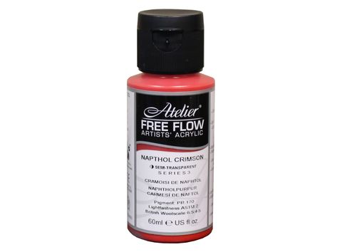 Atelier Free Flow Napthol Crimson S3 60ml