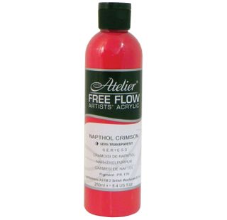 Atelier Free Flow Napthol Crimson S3 250ml