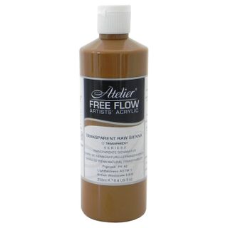 Atelier Free Flow Transparent Raw Sienna S2 500ml