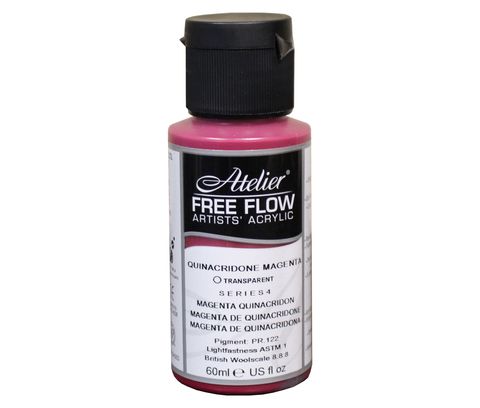 Atelier Free Flow Quinacridone Magenta S3 60ml