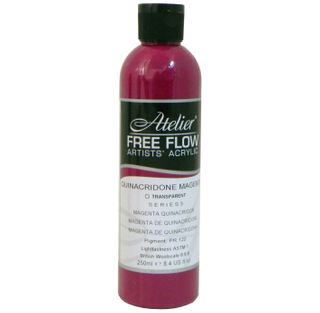 Atelier Free Flow Quinacridone Magenta S3 250ml