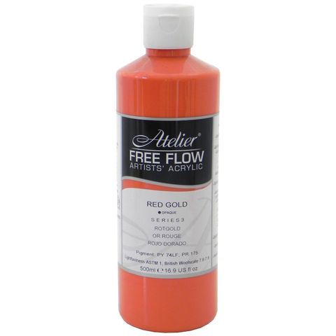 Atelier Free Flow Red Gold S3 500ml