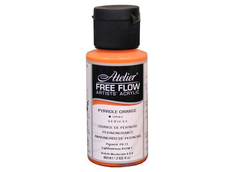 Atelier Free Flow Pyrrole Orange S3 60ml