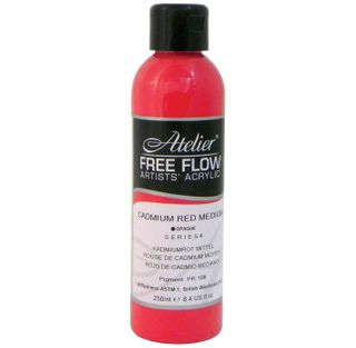 Atelier Free Flow Cadmium Red Medium S4 250ml