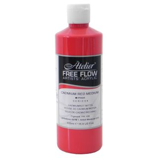 Atelier Free Flow Cadmium Red Medium S4 500ml