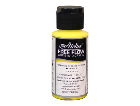 Atelier Free Flow Cadmium Yellow Medium S4 60ml