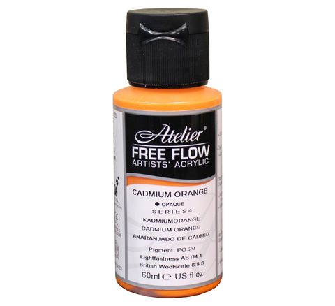 Atelier Free Flow Cadmium Orange S4 60ml