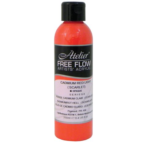 Atelier Free Flow Cadmium Red Light (Scarlet) S4 2