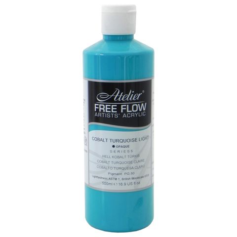 Atelier Free Flow Cobalt Turquoise Light S5 500ml