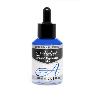 Atelier Acrylic Ink Cerulean Blue Hue 60ml