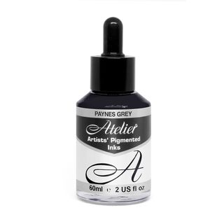 Atelier Acrylic Ink Paynes Grey 60ml