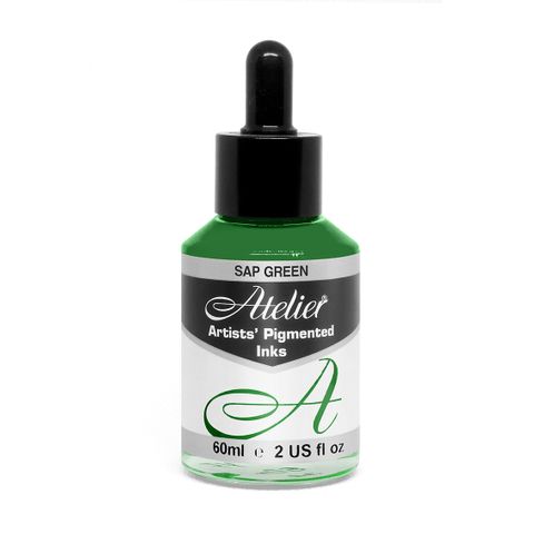 Atelier Acrylic Ink Sap Green 60ml