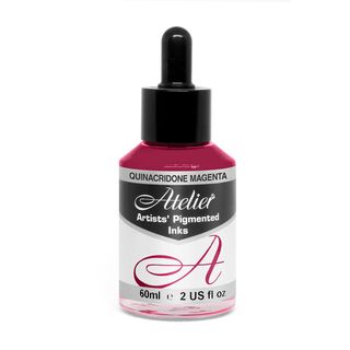 Atelier Acrylic Ink Quinacridone Magenta 60ml