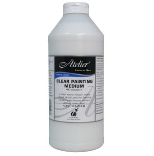 Atelier Clear Painting Med Mid-Visc 1Ltr