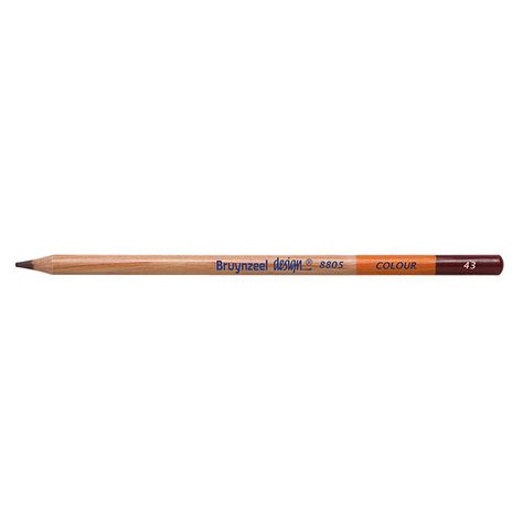 Bruynzeel Design Coloured Pencil 43 Dark Brown