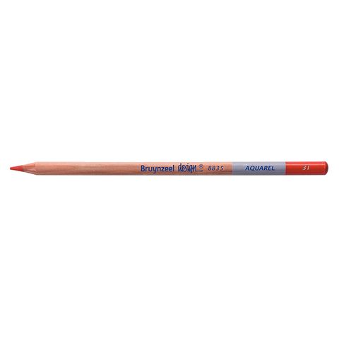 Bruynzeel Design Aquarel Pencil Vermillion 31
