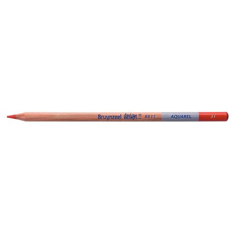 Bruynzeel Design Aquarel Pencil Vermillion 31