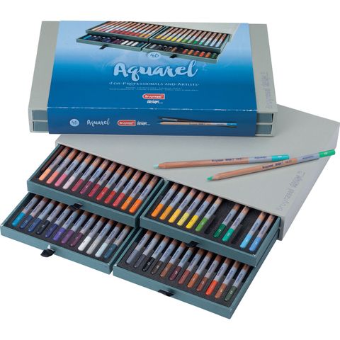 Bruynzeel Design Aquarel Pencil Box 48