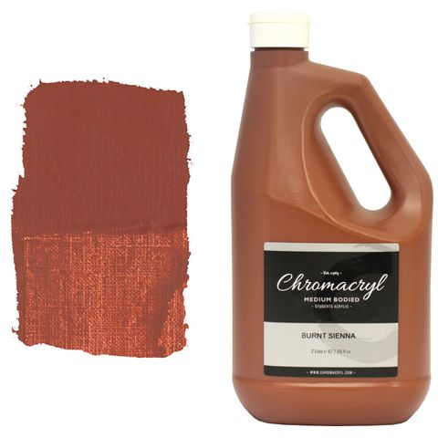 Chromacryl 2lt Burnt Sienna