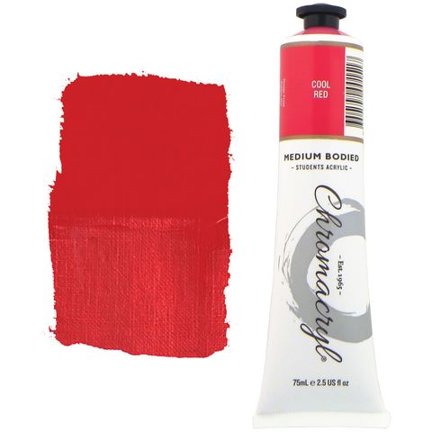 Chromacryl 75ml Cool Red