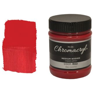 Chromacryl 250ml Cool Red