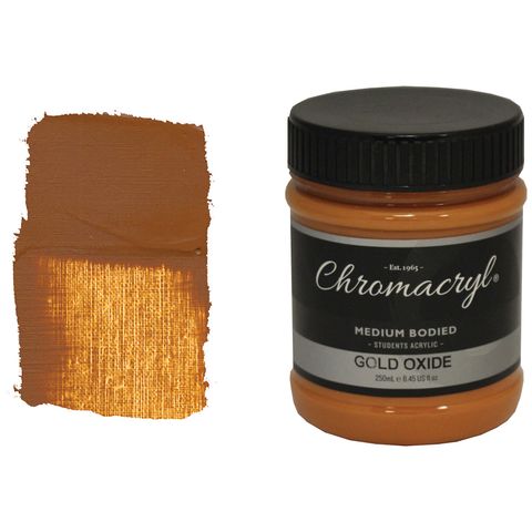 Chromacryl 250ml Gold Oxide