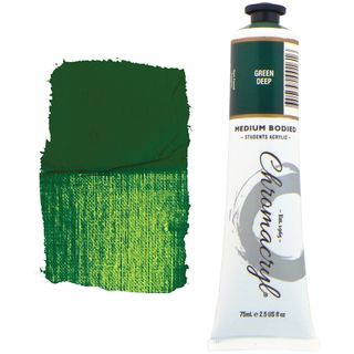 Chromacryl 75ml Green Deep