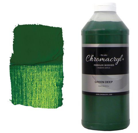Chromacryl 1 lt Green Deep