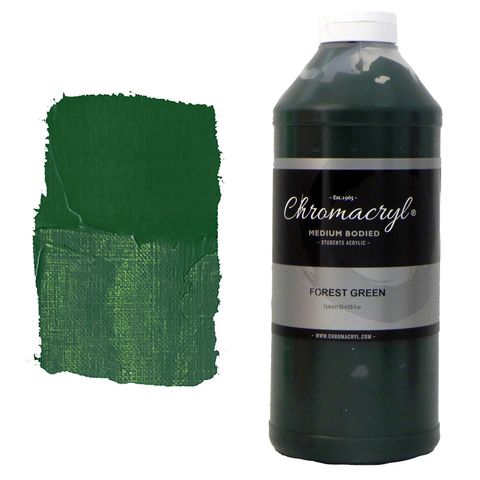 Chromacryl 1 lt Forest Green
