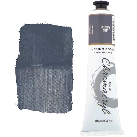 Chromacryl 75ml Neutral Grey