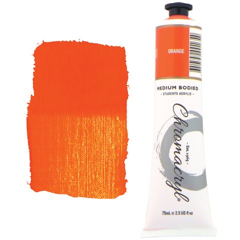 Chromacryl 75ml Orange