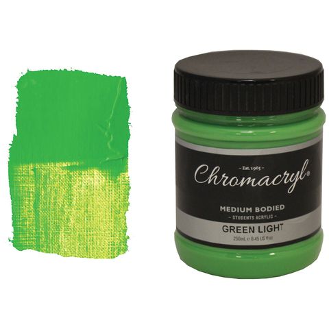 Chromacryl 250ml Green Light