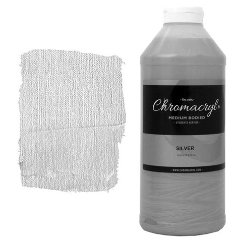 Chromacryl 1 lt Silver