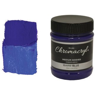 Chromacryl 250ml Warm Blue