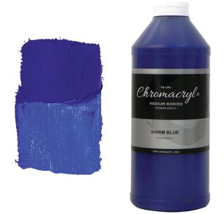 Chromacryl 1 lt Warm Blue