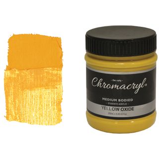 Chromacryl 250ml Yellow Oxide