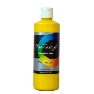 Chromacryl Pigmented Ink Cool Yellow 500ml