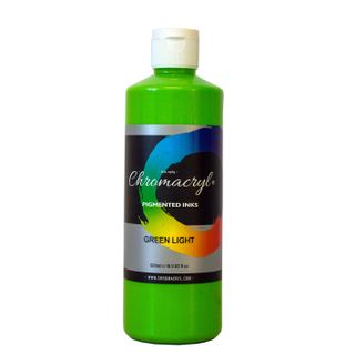 Chromacryl Pigmented Ink Green Light 500ml