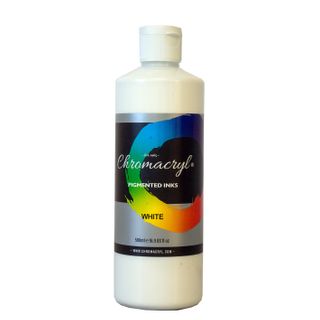 Chromacryl Pigmented Ink White 500ml