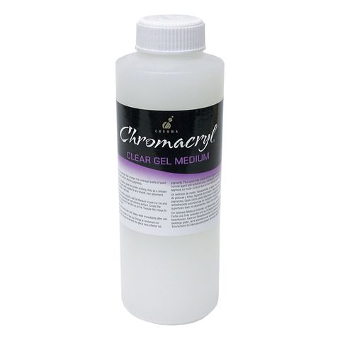 Chromacryl Clear Gel Medium 500ml