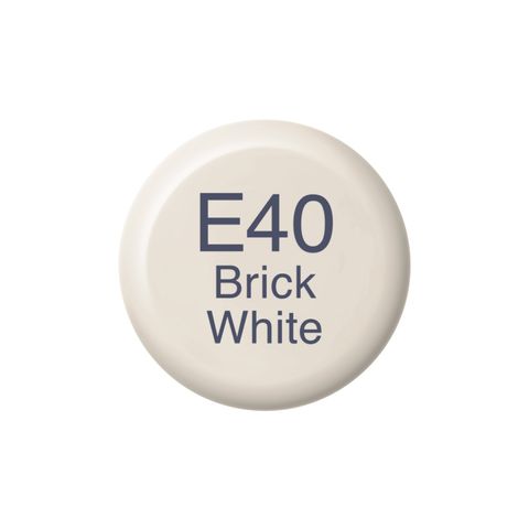 Copic Ink E40 - Brick White 12ml