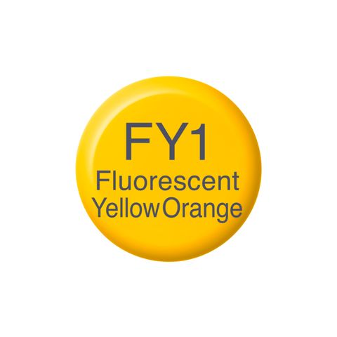 Copic Ink FY1 - Fluorescent Yellow Orange 12ml