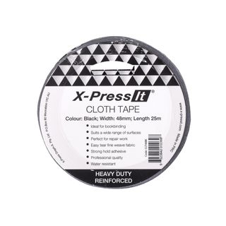 X-Press It Cloth Tape 48mm x 25m Black
